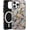 Stained Glass Bird, variant on Compatible with MagSafe Flower Phone Case for iPhone 16 Pro, Cute Magnetic Stained Glass Floral Aesthetic Soft Shockproof Protective Phone Cover for Women Girls-White Magnolia
