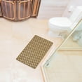 thumbnail image 5 of Brown Coconut Brown Tpe Bathtub Mat 75X43Cm Anti-Slip Bathroom Floor Mat Multi-Hole Drainage Safe Suction Cups #48511, 5 of 6