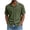 Army Green, variant on Mens Casual Button Down Shirts Cozy Short Sleeve Summer Shirt Classic Lapel Beach Vacation Tshirts Pink M