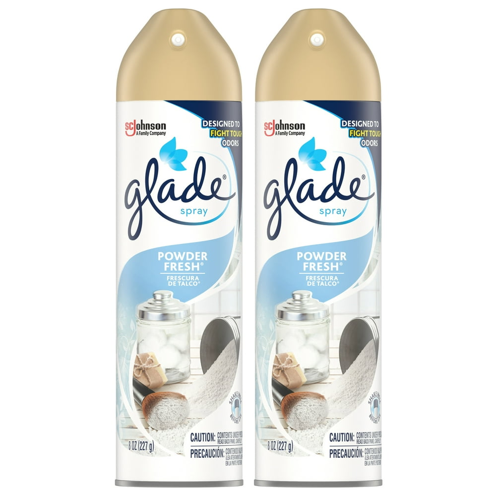 Glade Powder Fresh Room Spray Air Freshener, 8 oz (2Pack) Walmart