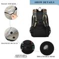 thumbnail image 3 of Backpack 12.9 *5.1 * 17.7 Inches Outing Backpack, Shopping Backpack, Travel Backpack Cute Ghost, 3 of 7
