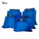 thumbnail image 4 of Naiovety Paquete de 5 bolsas secas impermeables para kayak, Rafting, piragüismo, paquete plegable, portátil, senderismo, natación, bolsa de viaje Deportes acuáticos Azul Naiovety OD020069-02B, 4 of 6