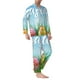 thumbnail image 2 of Balery Happy Easter Pijama para Hombre de Dos Piezas con Manga Larga, Conjunto de Dormir y Descanso Suave con Bolsillos-Large, 2 of 7