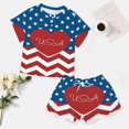 thumbnail image 4 of 4th of July Pajamas Set Womens Loungewear Sleepwear 2 Piece PJ Sets, 4 of 7