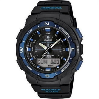 Casio Men's Triple Sensor Compass Watch, Black Dial - Walmart.com