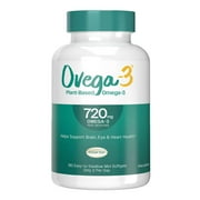 Ovega-3 Plant Based Omega-3, 180 Softgels