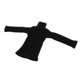 thumbnail image 2 of 1/6 Mini jersey de cuello alto de manga larga trajes de invierno para de acción Negro CUTICAT Suéter de cuello alto de muñeca de 12 pulgadas, 2 of 8