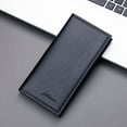 thumbnail image 4 of MUSOIE Long Wallet for Men Bifold RFID Blocking Checkbook Slim Credit Card Holder with Card Slots, 4 of 5