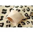 thumbnail image 5 of POPTEM Girls 2-Piece Sweatshirt and Leggings Sets Leopard Print Outfits Brown Size 7, 5 of 8