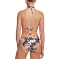 thumbnail image 3 of LASCANA Women's Side Tie Mixed Print Bikini Swimsuit Bottom Ties, 3 of 5