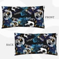 thumbnail image 2 of Pofeuu Football Print Queen Pillow Cases,Pillowcases with Envelope Closure, Wrinkle, Fade and Stain Resistant Pillow Covers-20x36in（No pillow core), 2 of 7