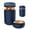 Navy, variant on Bentgo Snack Cup - Reusable Snack Container with Leak-Proof Design, Toppings Compartment, and Dual-Sealing Lid, Portable & Lightweight for Work, Travel, Gym - Dishwasher Safe (Orchid)