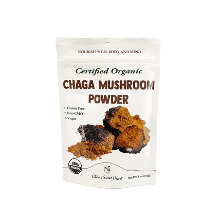 Cherie Sweet Heart - Chaga Organic Mushroom Powder - 6 oz