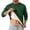 Green, variant on Chiccall Mens Fleece Sweatshirts Crewneck Long Sleeve Solid Pullover Tops Fall Winter Warm Comfy Casual Loose Fit Sweatshirts