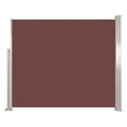 thumbnail image 2 of Patio Terrace Side Awning Retractable Side Awning 47.2"x118.1" Brown, 2 of 6