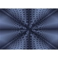 thumbnail image 1 of Ahgly Company Machine Washable Indoor Rectangle Transitional Night Blue Area Rugs, 5' x 7', 1 of 7