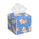 thumbnail image 1 of Fotbe Kawaii Corgi Porta Pañuelos Decorativo de Cuero, Caja Cuadrada Moderna para Pañuelos Faciales, Organizador y Dispensador 5x5x5'', 1 of 7