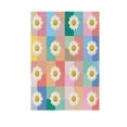 thumbnail image 6 of Yayeee Garden Flag 12"x18" Double Sided Outdoor Yard Lawn Holiday Decorations, Pink Checkered Daisy, 6 of 6