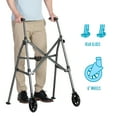 Able Life Space Saver Walker, Lightweight Folding Walker for Seniors