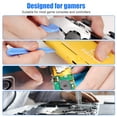 thumbnail image 5 of TSV 19-in-1 Torx Screwdriver Repair Tool Set Fit for PS5/PS4/Nintendo Switch/Xbox One, Triwing/Phillips/Torx T8 T6 T9 T10 Security Screwdriver Kit with Pry Opening Cleaning Tools, 5 of 9