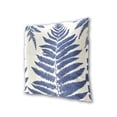 thumbnail image 3 of Fern Leaves Elegant Throw Pillow Covers Pillowcases 16 x 16 Inch Home Decor 2 Packs for Bedroom Sofa, 3 of 6