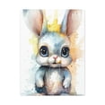 thumbnail image 1 of Watercolor Bunny Painting 1 - Nursery Collection - Bedtime Stories, 1 of 7