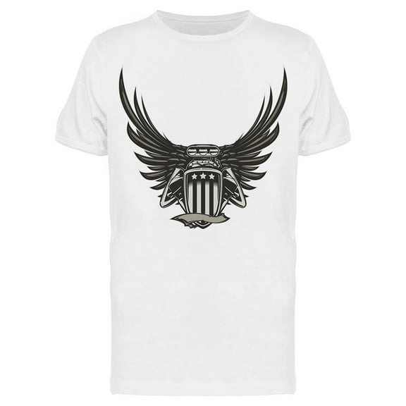 Emblem Of An Engine T-Shirt Men -Image by Shutterstock, Male Large