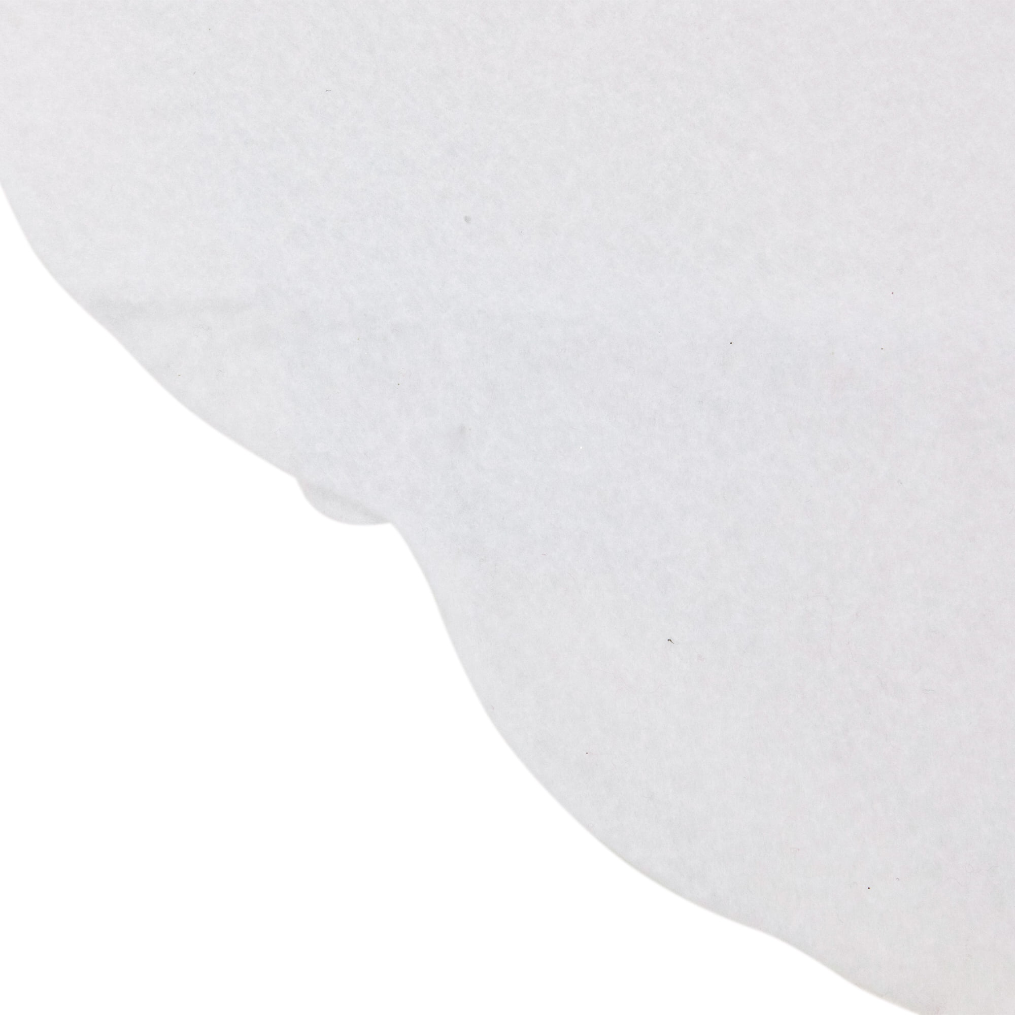 48" Christmas Traditions Winter White Scalloped Edge Christmas Tree Skirt