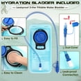 thumbnail image 3 of Mochila de hidratación RAINSMORE de 18 litros con bolsa de agua para senderismo, 3 of 9
