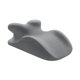 thumbnail image 4 of Almohada boca abajo Almohada boca abajo Almohada de espuma viscoelástica Almohada en cuña Soporte para el cuello para dormir Ver películas Leer de Gris, 4 of 8