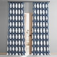 thumbnail image 2 of Sorong Royal Printed Cotton Hotel Blackout Curtain (1 Panel), Sorong Royal, 50W X 120L, 2 of 6
