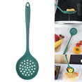 thumbnail image 2 of Strainer Filtration Tool for Kitchen Use | Food Grade Silicone Scooping Colander Nonstick Dripping Spoon Oil Filter Grid Utensils, 2 of 8