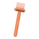 thumbnail image 5 of Herramienta de limpieza de cepillos de pelo 2 en 1, rastrillo de limpieza de cepillos de pelo, peine limpiador de cepillos de pelo Naranja, 5 of 9