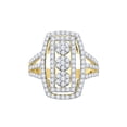thumbnail image 2 of Diamond Fashion Ring in 14K Gold (1 cttw) (I-Color, SI3-I1 Clarity), 2 of 4