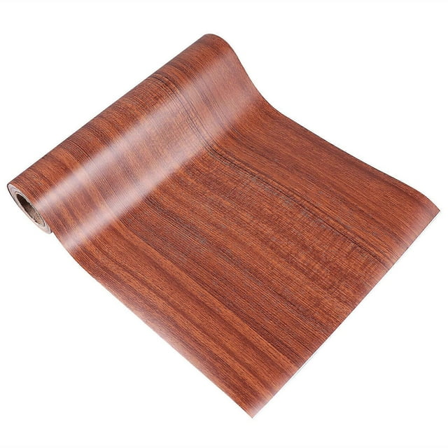 Adhesive Wallpaper 1Set Wood Grain Pattern Waterproof Decorative Sticker Multi Shapes For Decorators