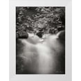 thumbnail image 3 of Vitaly Geyman 24x32 White Modern Wood Framed Wall Art Titled - Flowing Waters III, 3 of 5