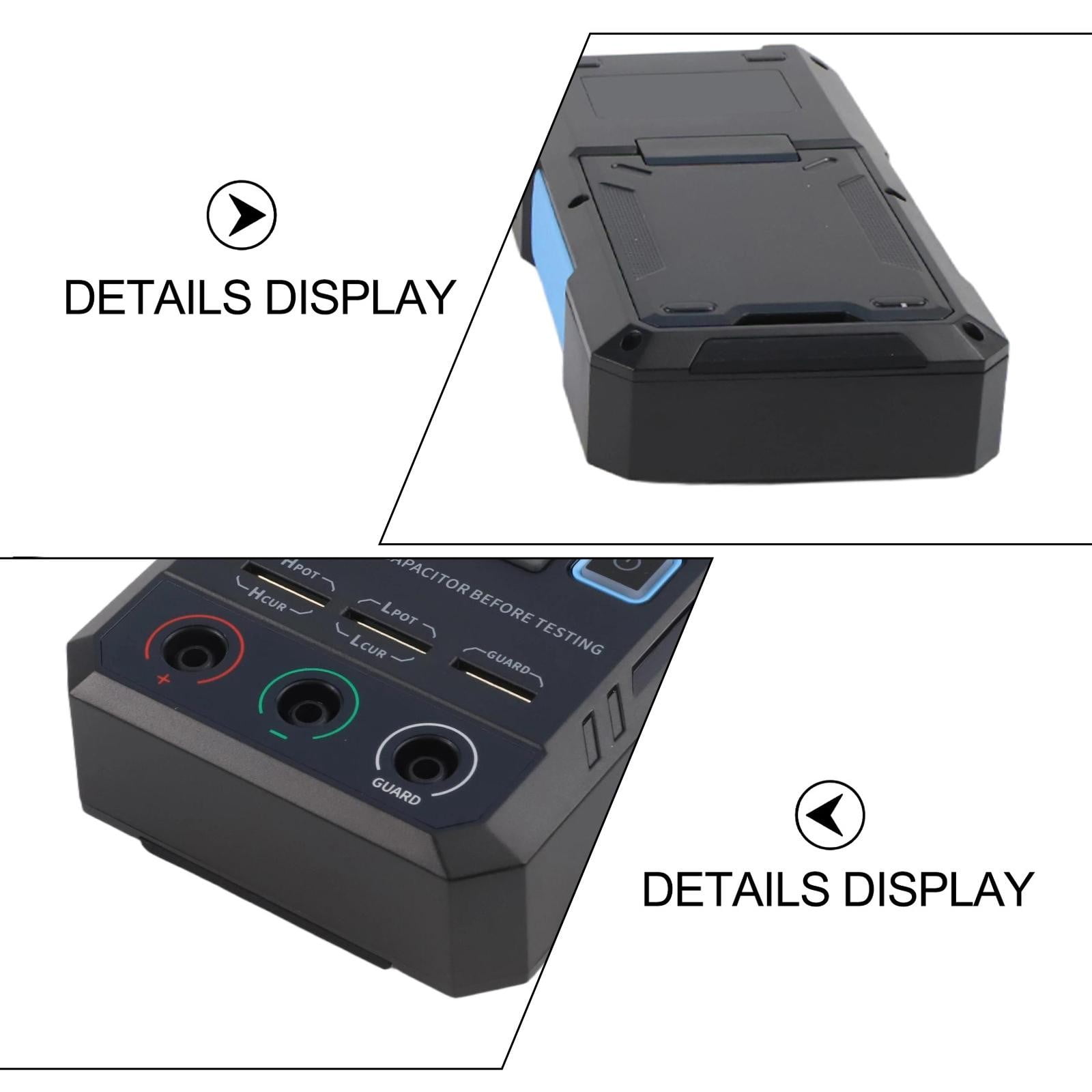 LC1020E Digital Bridge LCR ESR Tester for Resistance, Capacitance and Inductance