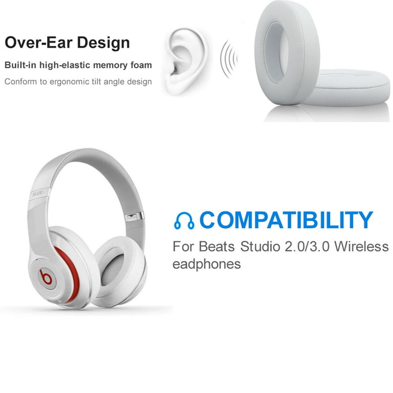 Ear Pads Cushions for Studio 2.0 Wired/Wireless B0500/B0501 & Beats Studio 3.0