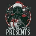 thumbnail image 2 of Mens Star Wars I Can Feel Your Presents T Shirt, 2 of 5