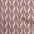 thumbnail image 1 of oneOone Rayon Brown Fabric Block Craft Projects Decor Fabric Printed By The Yard 56 Inch Wide, 1 of 5