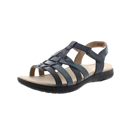 

Earth Origins Womens Leather Slingback Wedge Sandals