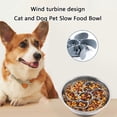 thumbnail image 2 of Silicone Slow Feeder Insert with Suction Cup, Anti-Choke Design Dishwasher Safe Dog Bowl for Digestion, 2 of 8
