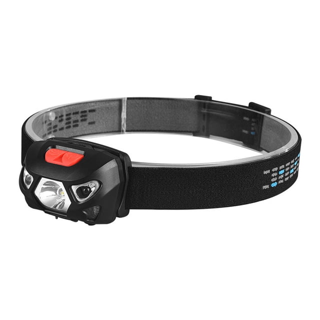 Wosthever 150LM Sensor Headlamp Rechargeable Head Hiking Lamp Hunting Tool Headlight Headlamps Waterproof Life Adjustable Type3 NO3