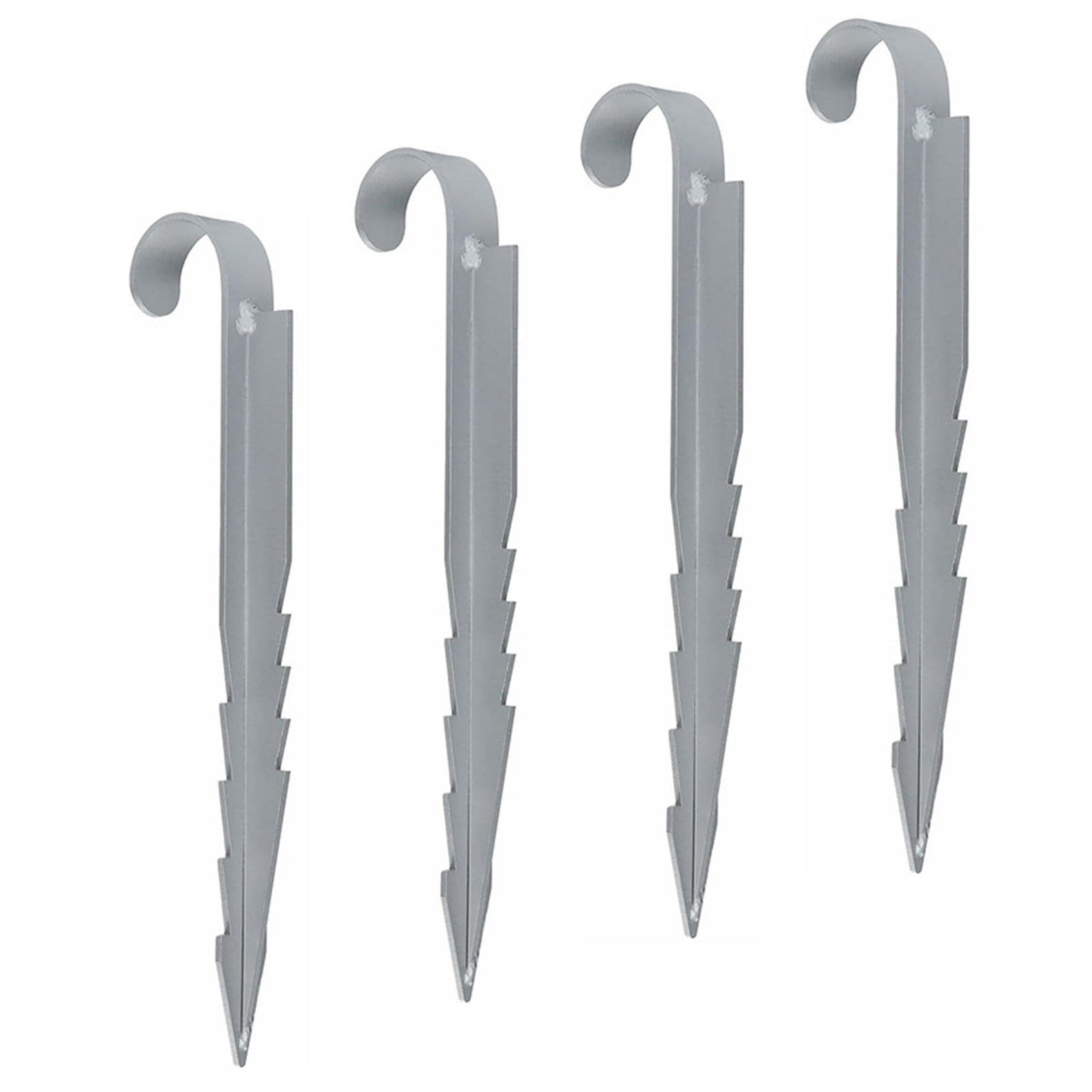 4Pcs Metal Tent Trampoline Ground Stake Fixing Anchors Garden Landscape Anchoring Stakes Fixing Anchors Enduring
