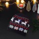 thumbnail image 5 of Fiudx Ofertas relámpago Nuevo fabricante de gorros navideños con luz que suministra directamente gorros de punto para fiestas en otoño e invierno. Gorros de lana populares para hombres y mujeres., 5 of 6