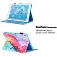 thumbnail image 2 of iPad 10.2" Case 8th 7th Generation, iPad Air 3rd Gen Case 10.5", Allytech PU Leather Flip Kickstand Auto Sleep Wake Shockproof Anti-scratch Magnetic Case Cover for Apple iPad 10.2",Colorful Painting, 2 of 6