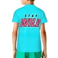 thumbnail image 3 of Ben Azelart Stay Wild Kids T-Shirt 3d Printed Graphic T-Shirts Boys And Girls Short Sleeve Shirts For Youth Kids X-Small, 3 of 7