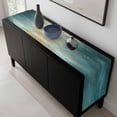 thumbnail image 5 of Abstract Turquoise Gold Table Runner 70 Inches Long, Modern Minimalist Art Kitchen Coffee Dining Table Decoration for Home Party Birthday Wedding Home Decor 13x70 Inches, 5 of 8