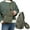 GN, variant on Ihhxbz Big Deals Items Thickened Zipper Outdoor Canvas Chest Bag New Men's Chest Bag Hiking Backpack Multipurpose Crossbody Chest Bag Messenger Bag Men's and Women's Chest Bag