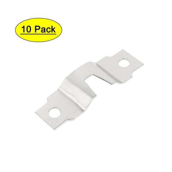 Uxcell Hardware 1.85" Length Metal Picture Photo Frame Hanging Hooks, 10 Pack